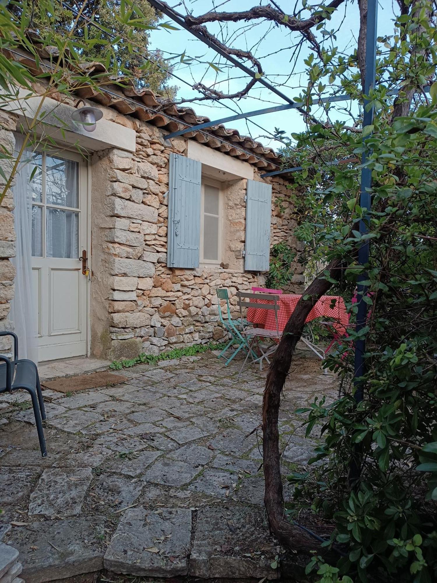 Sous La Vigne Villa Rustrel Exterior photo